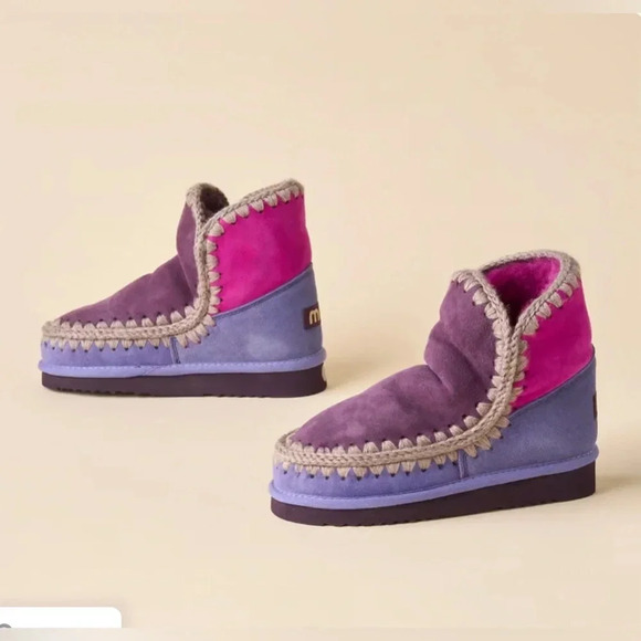 mou mou Eskimo 18 Color Block, Style #MU.Fw101066A, size 36, New in Box - Picture 1 of 8
